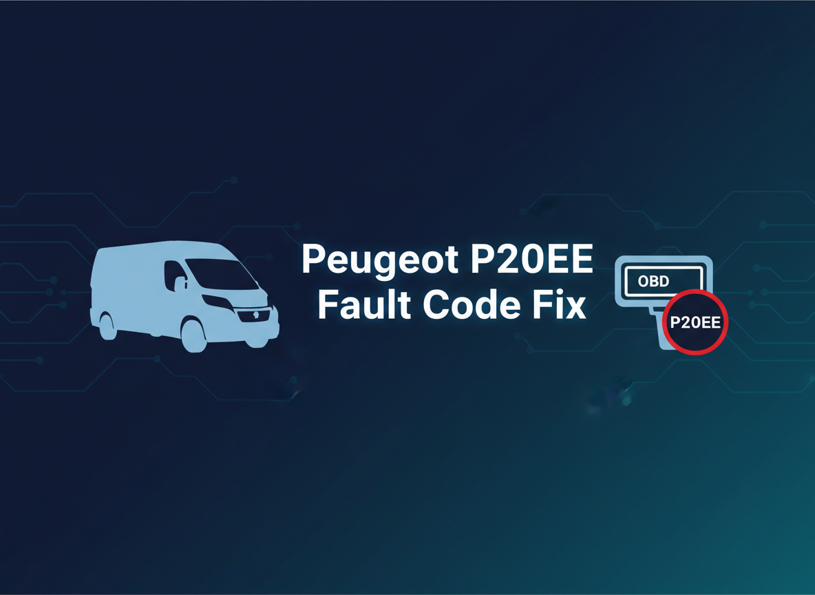 Peugeot P20EE fault code fix for SCR efficiency below threshold