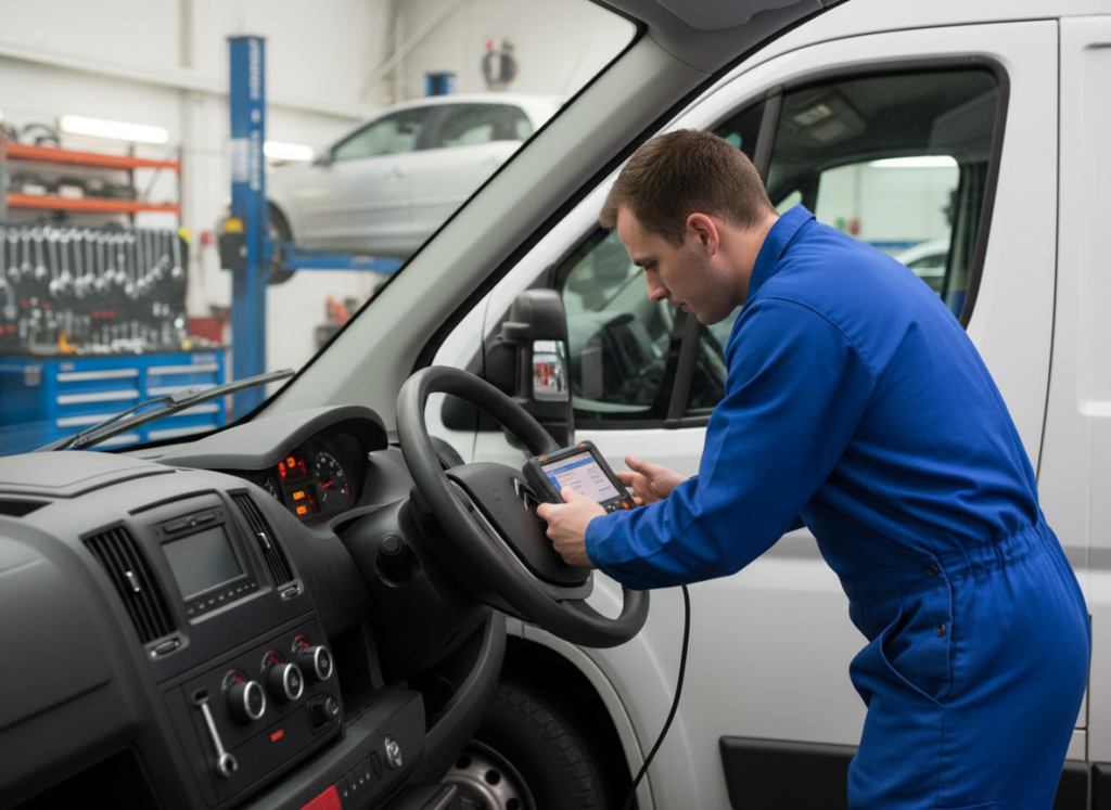 Citroen Relay warning