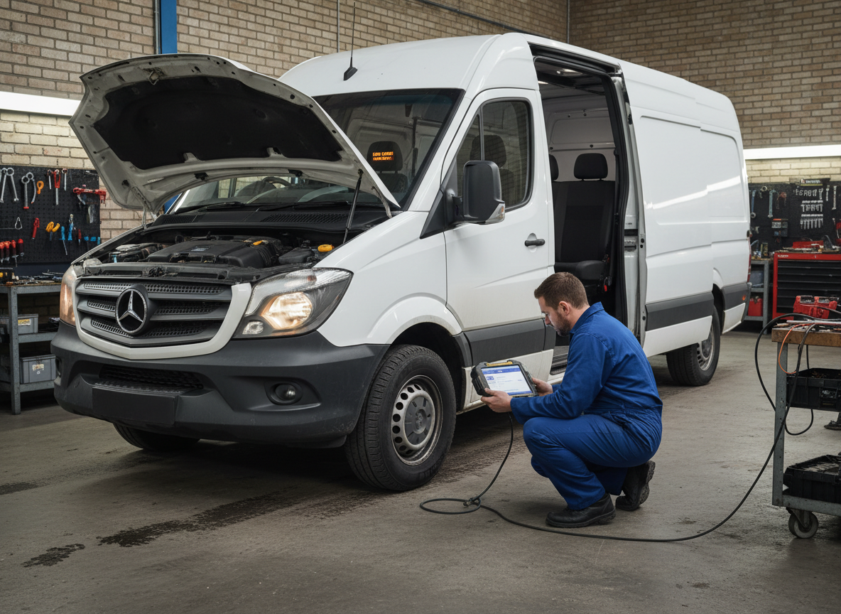 Mercedes P204F fault