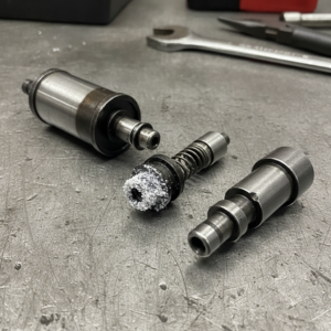 AdBlue injector showing deposits and wear — diesel exhaust fluid injector fault guide