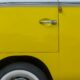 Silver VW Transporter T6.1 van parked on a commercial driveway during a mobile AdBlue diagnosis visit