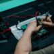 Intermittent AdBlue fault traced to a corroded wiring connector under a diesel van
